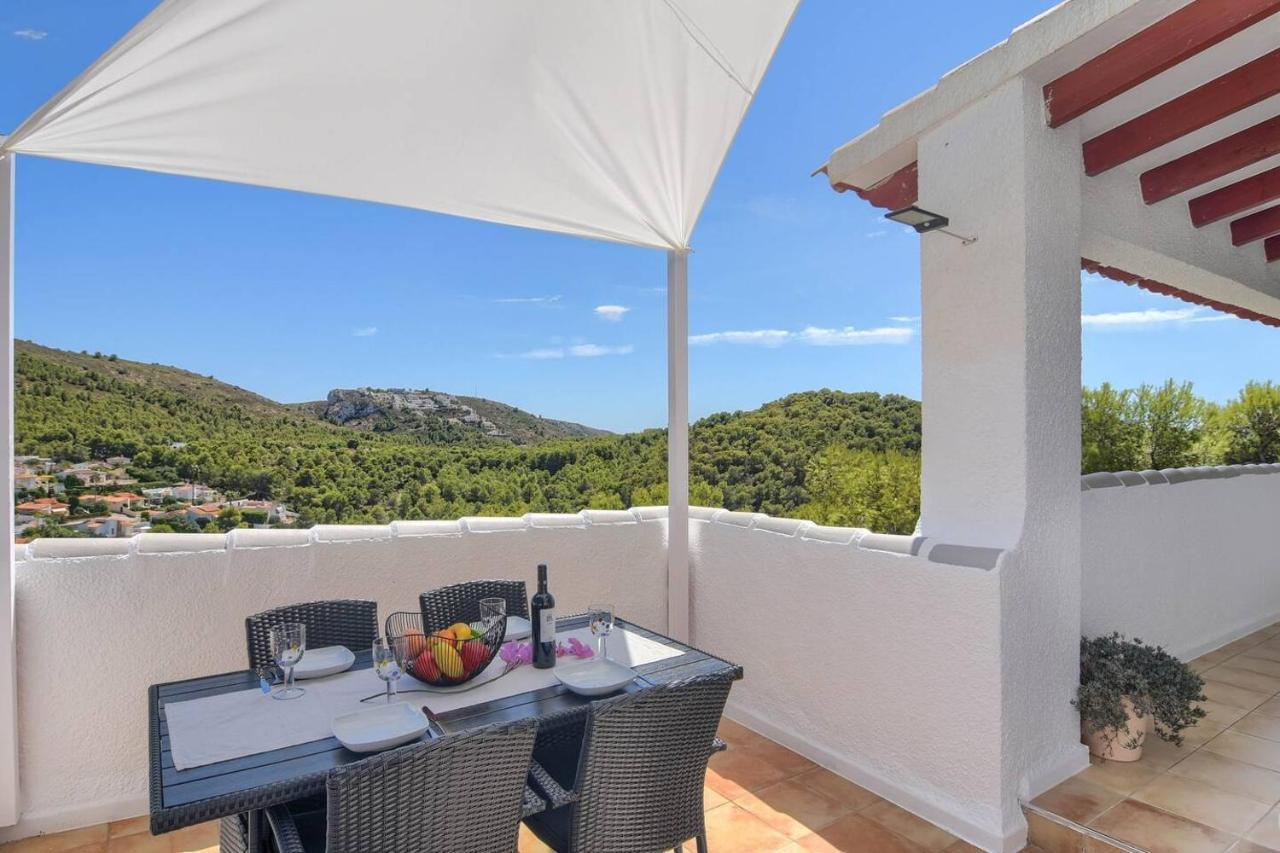 Stunning Mountain View Bungalow In Moraira Teulada Eksteriør bilde