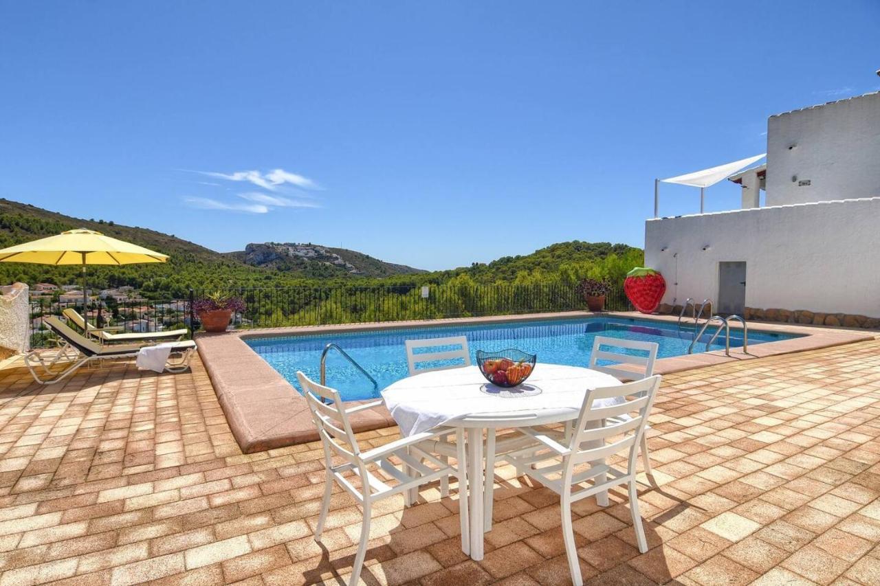 Stunning Mountain View Bungalow In Moraira Teulada Eksteriør bilde